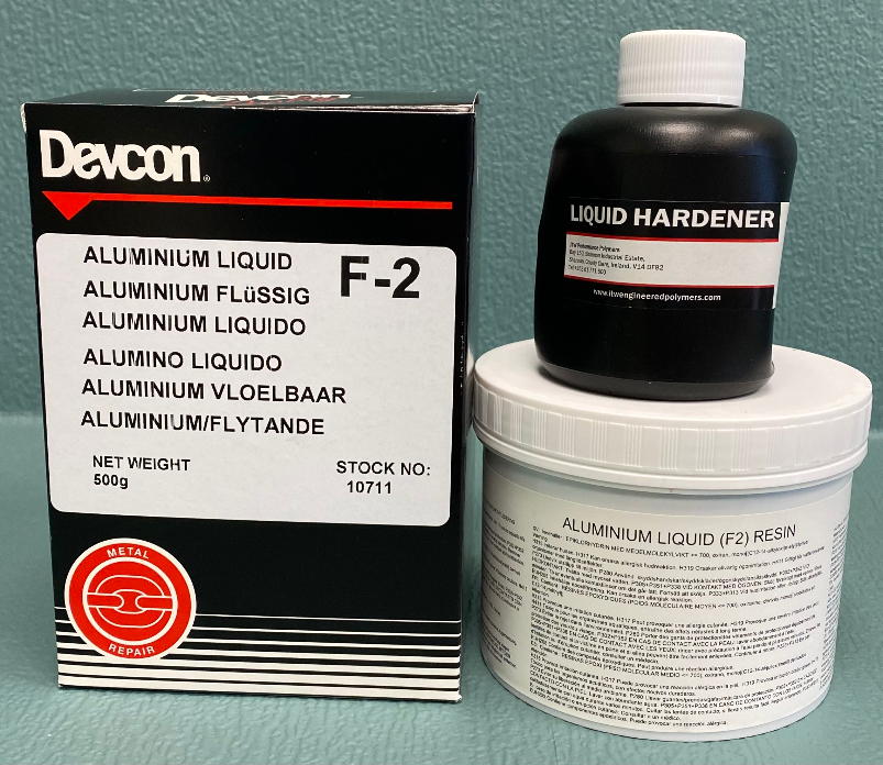 Aluminium Liquid (F-2) Эпоксидный состав с алюминиевым наполнителем